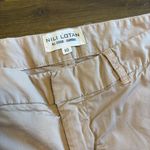 Nili Lotan East Hampton Side Stripe Tape Crop Pants Khaki Tan Preppy Cotton 10 Photo 6