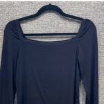 Banana Republic Womens Blouse Size M Ribbed Classic Clean Girl Capsule Staple Photo 2