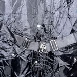 Vintage WALLS Insulated Coveralls Overalls Snowsuit XL 2XL Black Photo 5