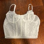 Princess Polly  White Corset Top Size M/L Photo 0
