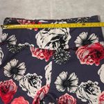 Balance Collection Floral Yoga Capri Pants No Size Exercise Running Gym Athlete Blue Photo 3