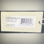 Ramy Brook  Black Satin Ezra Jumpsuit size 8 wide leg designer classic piece Photo 11