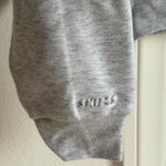 SKIMS Cotton Fleece Pullover Hoodie in Light Heather Grey, Size Large Photo 6