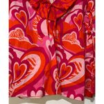 Alden Adair Jean Top Lovers Lane Size Medium NWT Red Pink Romantic Blouse Photo 6