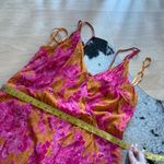 Ted Baker  Harbble Orange Floral Wide leg‎ Jumpsuit Size 12 Photo 4