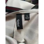 Dotted striped short sleeve dress Red Size XL Photo 2