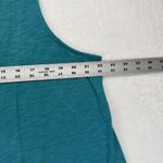 J.Jill Aqua Space Dye Front & Back Pleat Sleeveless Midi Pocket Dress XL Photo 1