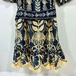 Farm Rio  Ainika Tropical Spendor Mini Dress Navy Blue XS NEW Photo 12