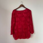 Victoria's Secret Gold Label Red Pajama Set Photo 4