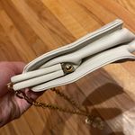 Liz Claiborne Vintage Leather Co. Chain Shoulder Crossbody Messenger clutch purse bag 50’s-60s Photo 7