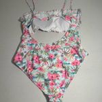 Decree  Womens Textured‎ One Piece Swimsuit Island Floral XXL Photo 5