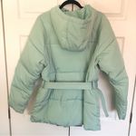ASOS Teal Sage Green Puffer Jacket Size M / 6 Photo 5