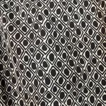 Lands' End Brown Patterned Cropped Pull On Relaxed Pants Women's Size 14 P Photo 5