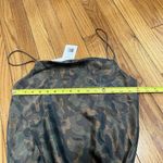 Cami NYC NWT Axel Green Camo Silk Bodysuit Size Small Photo 9