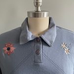 Jennifer Scott Vintage Floral Polo- Size Medium Photo 1