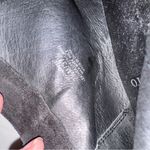 Vince Camuto Black Suede Leather Double Buckle Ankle Boots Womens 7.5 Western Photo 2