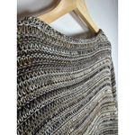 Talbots VTG  Women’s Sweater Open Knit 100% Cotton L Hippie Festival Boho Grunge Photo 4