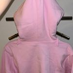 Superfresh Cropped Pink Baddie Barbie Hoodie Photo 3
