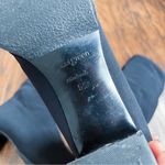 Paul Green  • Stretch Neoprene Knee Boots tall black square toe block heel 90s Photo 10