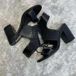 Steve Madden Nannoo Black Lace up Heel Sandals Sz 9 Photo 5