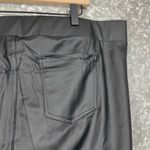 Torrid Women's Black Faux Leather Signature Waist Flare Legging - Size 3 (3X) Photo 6