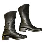SHOE DEPT Leather Boots Made in Brazil Women’s Size 8.5 Soft black leather Photo 0