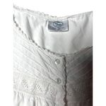 Theatricals Cottagecore Prairie Nightgown White Cotton Lace Pintuck Sleeveless Thea M Photo 5