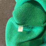 Women’s Green Fleece Long Sleeve Sweater Faith Hope Love Design Size XL NEW Green Photo 8