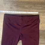 Athleta Women's Eggplant (Purple) Athletic Leggings w/rear zipper pocket XL Photo 6