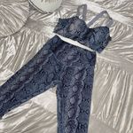 Victoria's Secret Victoria’s Secret sport snake print set Photo 5