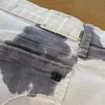 joe's jeans  Womens Denim Gray White‎ Splash Print Cuffed Shorts Photo 2