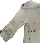 Figueroa & Flower Floral Embroidered‎ Cottagecore Boho Dress M Pink Size M Photo 11