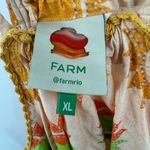 Farm Rio  Women's Rainbow Sunset Halter Bow Maxi Dress Size XL Photo 3