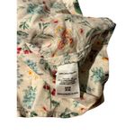 Time and Tru Women's Floral Flare Sleeve Top Green Photo 5