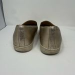 Birdies  Gold Metallic Leather Slip On Sneaker Size 8 Photo 4