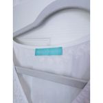 Melissa Odabash Sharize White Kaftan Cover up Pom Pom M/L Coastal Cowgirl Beach Size M Photo 6