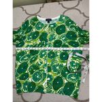 Lands' End Lands’ End green lime lightweight supima cotton button down cardigan, size large Photo 8