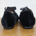 Ladies' Black Velvet Leather Lined Oxfords By Bibi Lou EU 38 Size 7 Photo 6