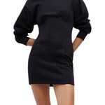 Veronica Beard  Women Dakasha Gold Button Cotton Mini Dress Navy L Photo 0