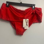 Jessica Simpson New XL  red swim skirted Photo 4