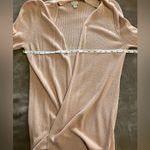 A New Day Long Soft Pink Sweater Cardigan Cover Up Women’s Sz L GUC Photo 5