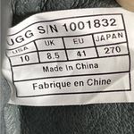 UGG  Australia Women's Black Leather Shoes/Boots Size 10 SKU 5515 Photo 5