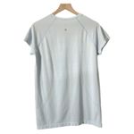 Lululemon Swiftly Tech Short Sleeve Crew Light Blue Athletic T-Shirt Top Size 12 Photo 2