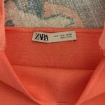 ZARA Pink Organza Knit Top Photo 3