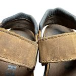 Skechers VTG Y2K  Leather Double Strap Sandals Brown Womens Size 7‎ Chunky Rugged Photo 13