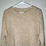 Vince neutral 100% cashmere double seam knit crewneck sweater women’s size small Photo 4