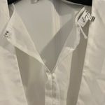 THRIFTED! White Cut Out Dress Size L Photo 4