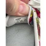 Vans  Era Floral Rose Print Canvas Low Top Sneakers Women's Size‎ 7 BSH6 Photo 6