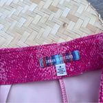 Urban Outfitters  vivica pink snakeskin‎ faux leather low rise pants Photo 6