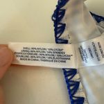 Vineyard Vines Blue and White Striped Seersucker Bikini Top Photo 5